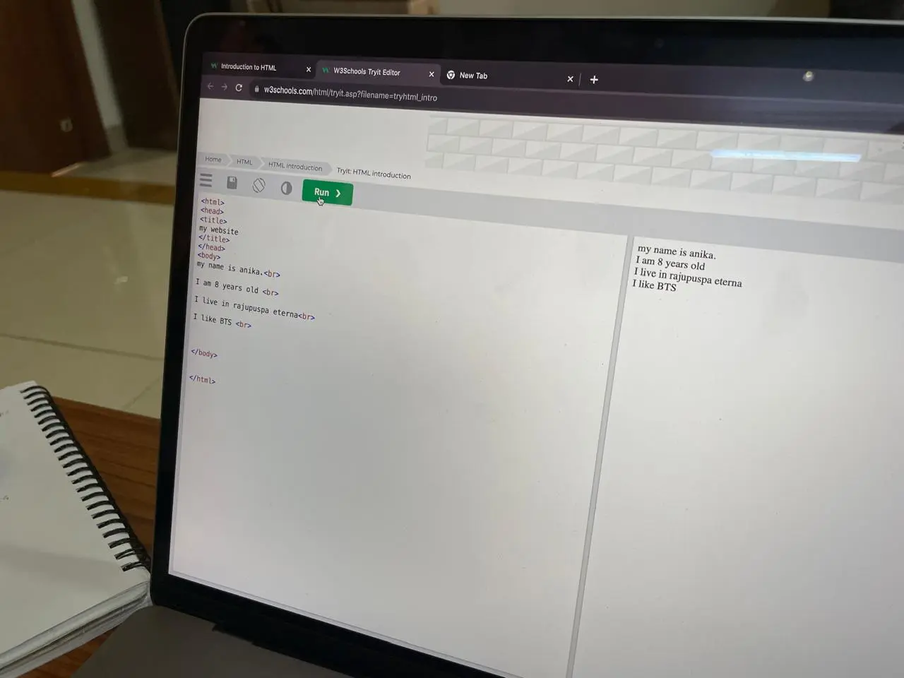Students collaborating on projects